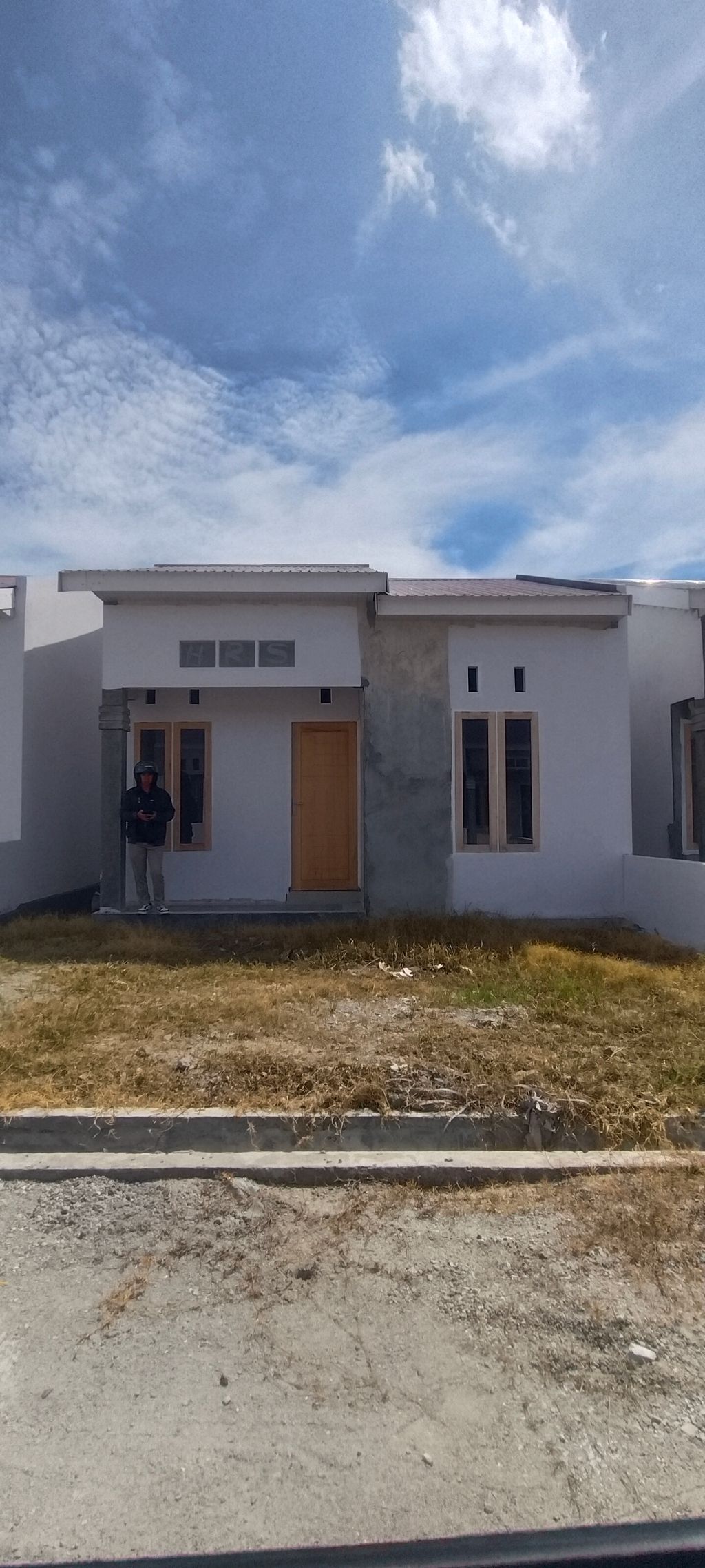 foto tampak rumah tipe DN perumahan KELAPA GADING TAHAP IV