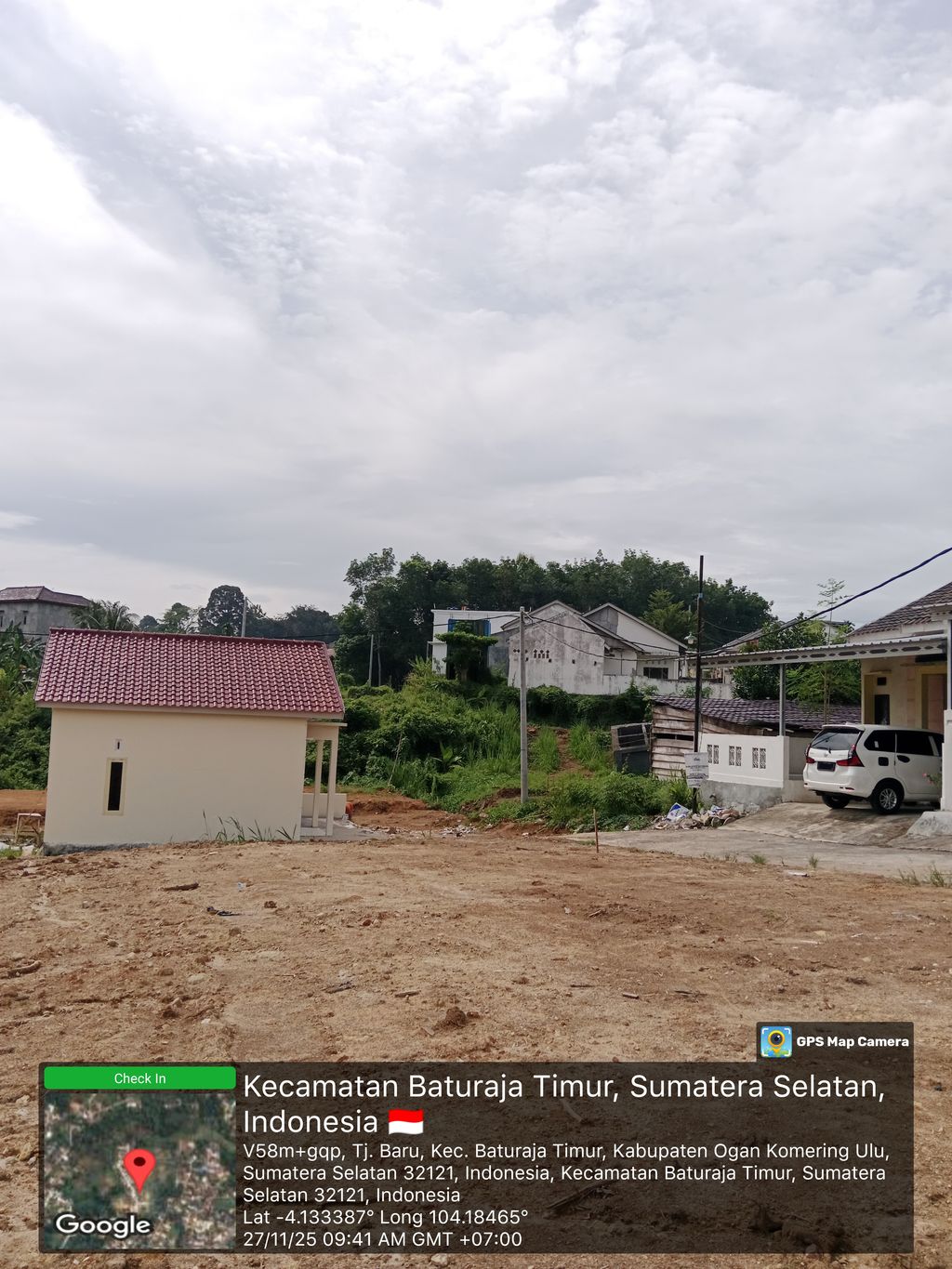 foto posisi tengah perumahan PURI ASRI PANCUR