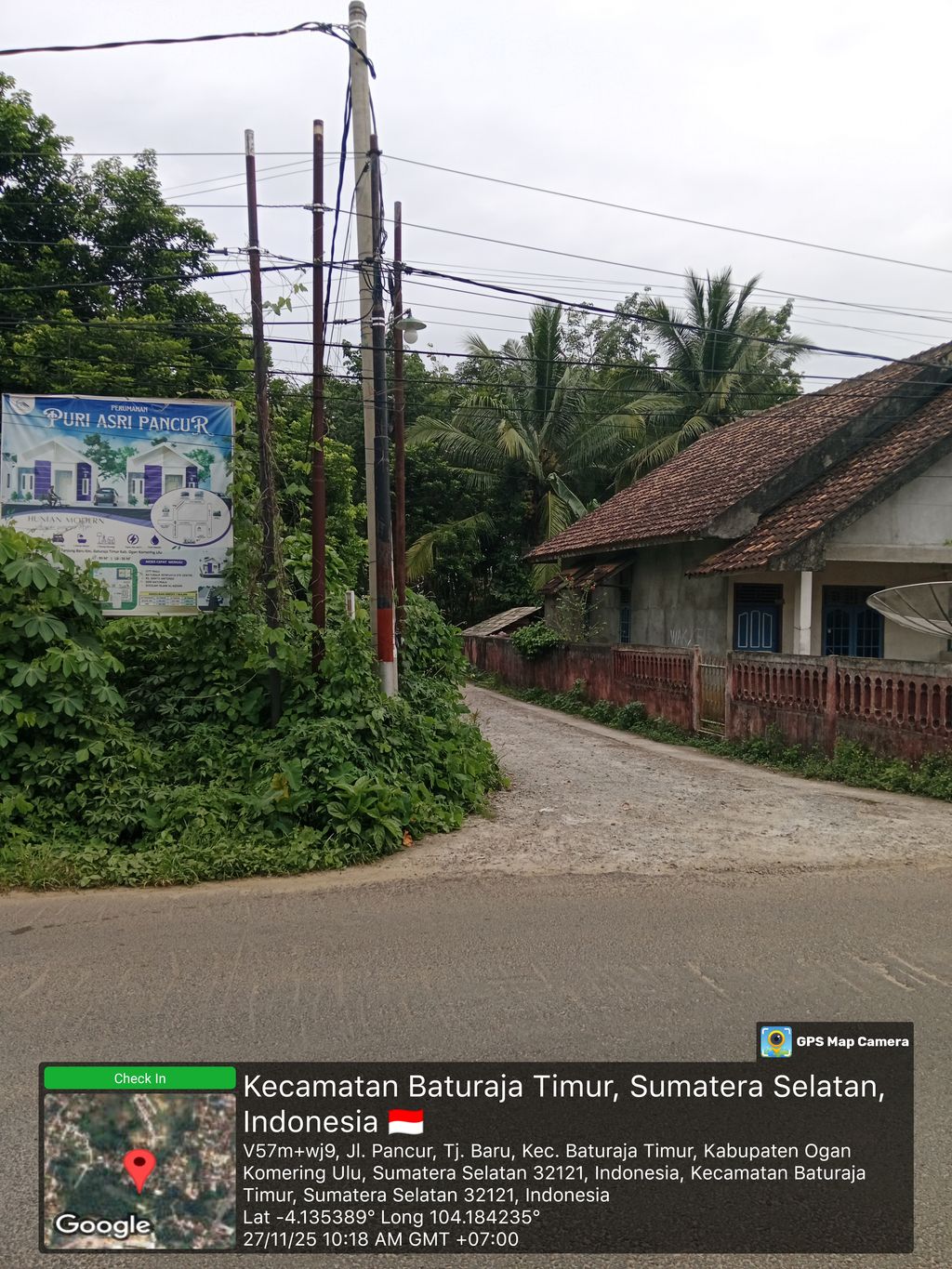 foto gerbang perumahan PURI ASRI PANCUR