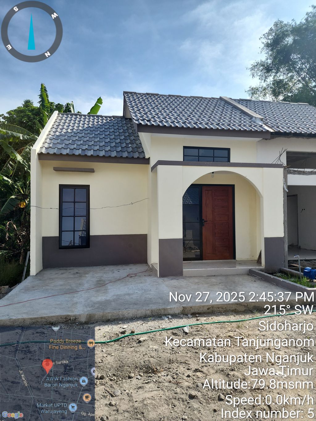 foto contoh rumah perumahan PURI TJARAKA WARUJAYENG