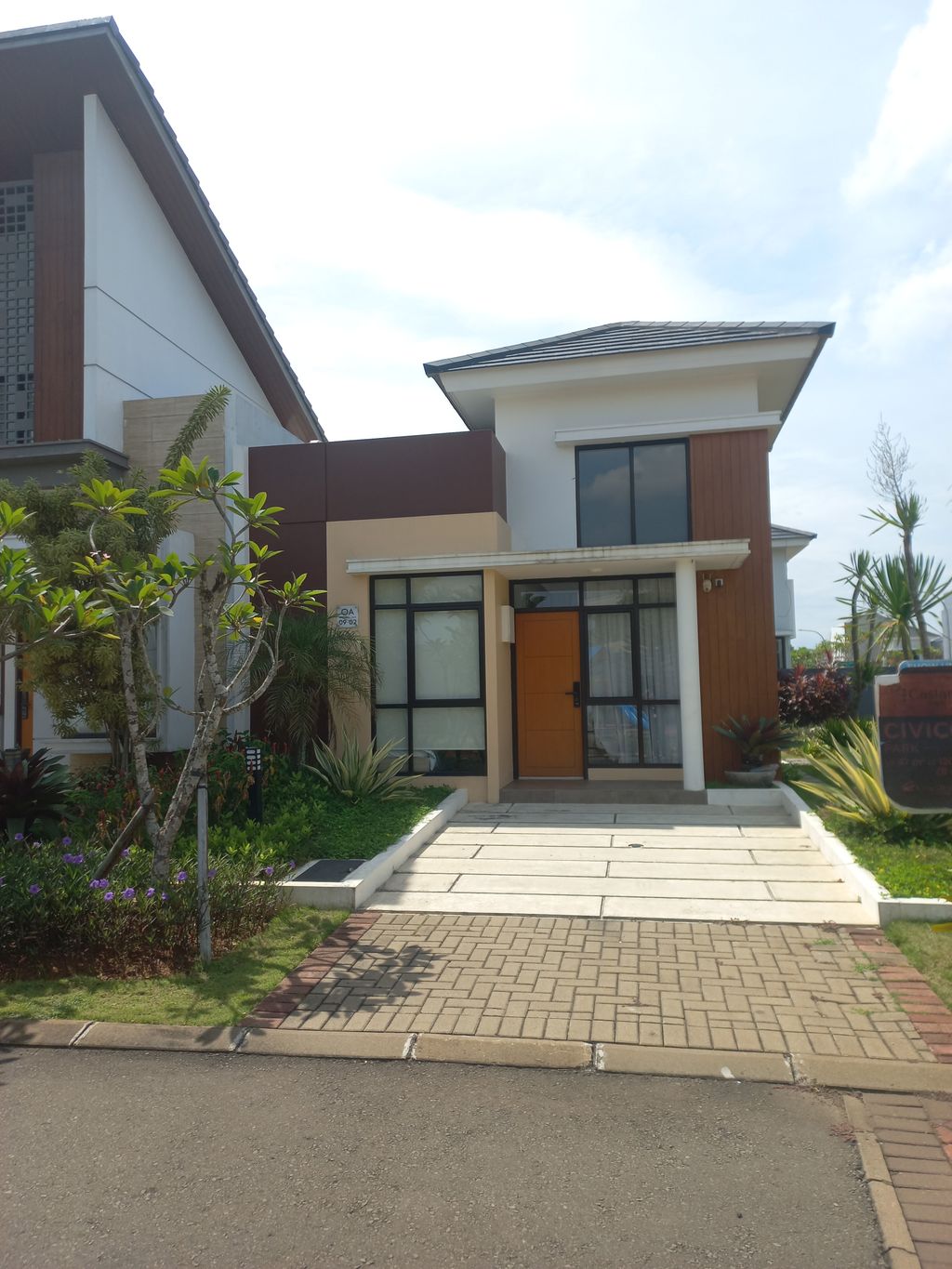 foto contoh rumah perumahan CITRA RAYA - CLUSTER CASLANO - AKCS