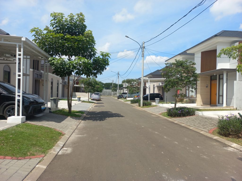 foto posisi tengah perumahan CITRA RAYA - CLUSTER GIVERNY - CR