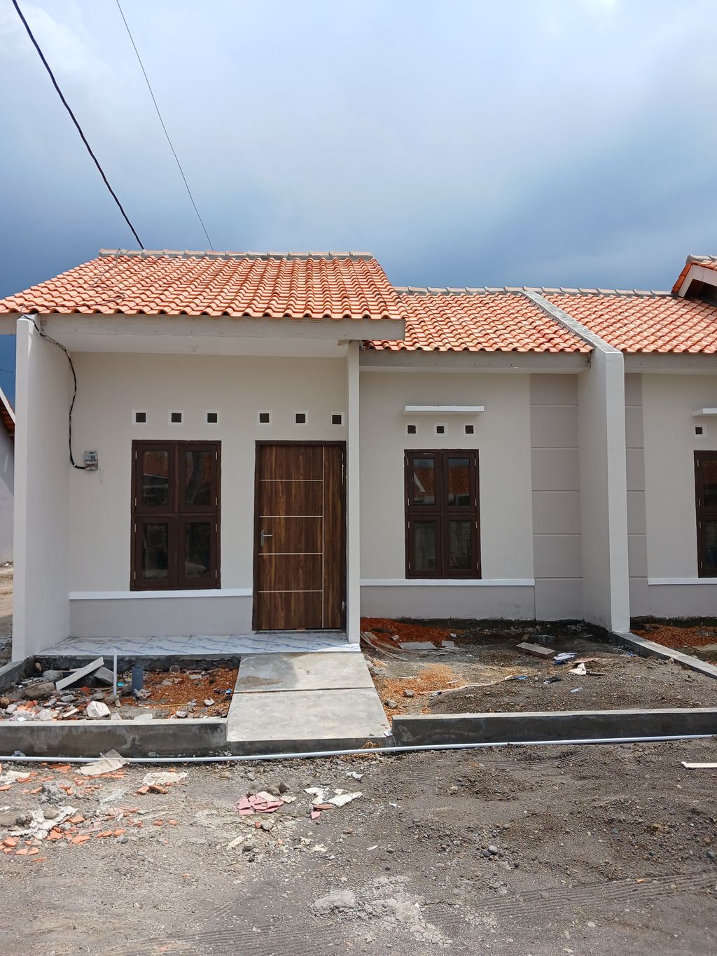 foto tampak rumah tipe 30/86 perumahan ALFA RESIDENCE 18