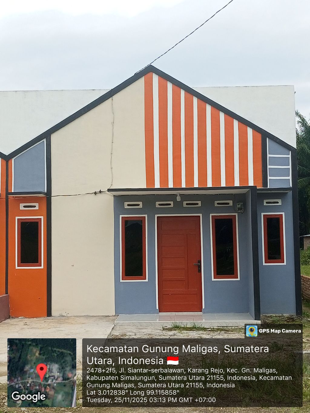 foto tampak rumah tipe 36m² perumahan Agatha Residence