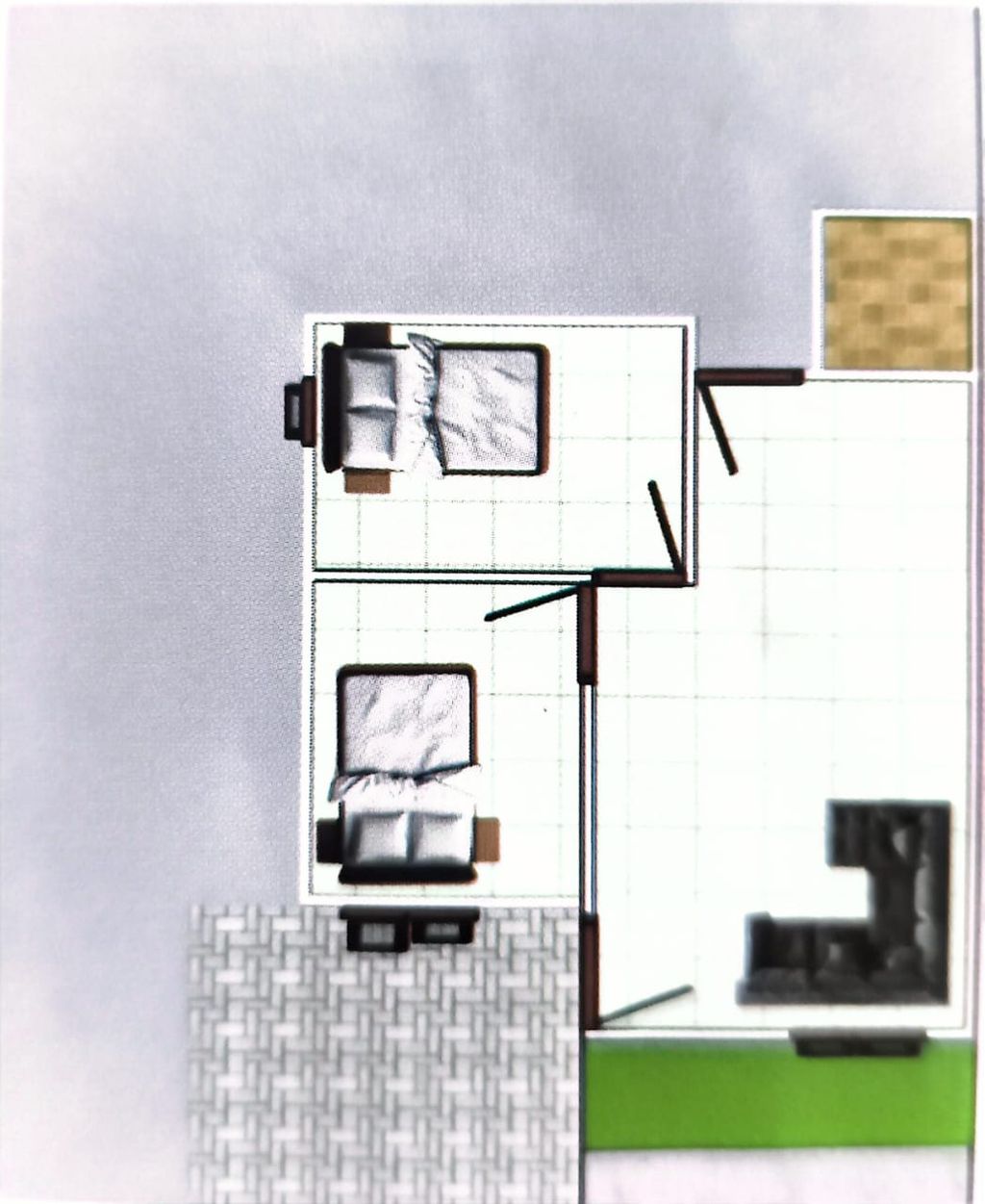 foto denah rumah tipe 36 perumahan LATANSA 1