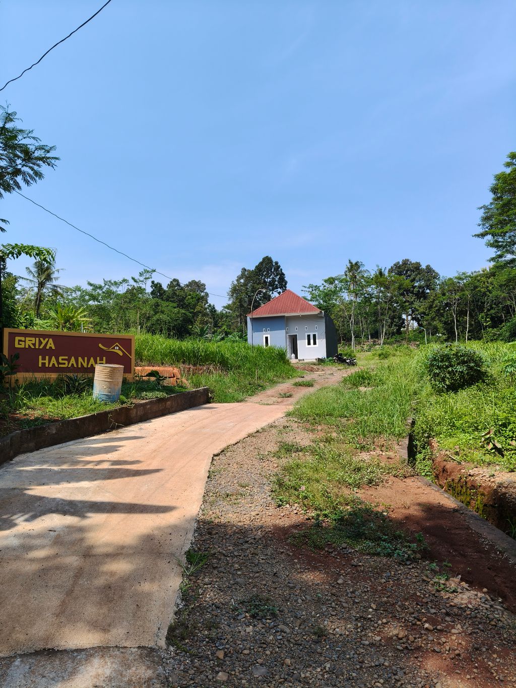 foto posisi tengah perumahan Perumahan Griya Hasanah