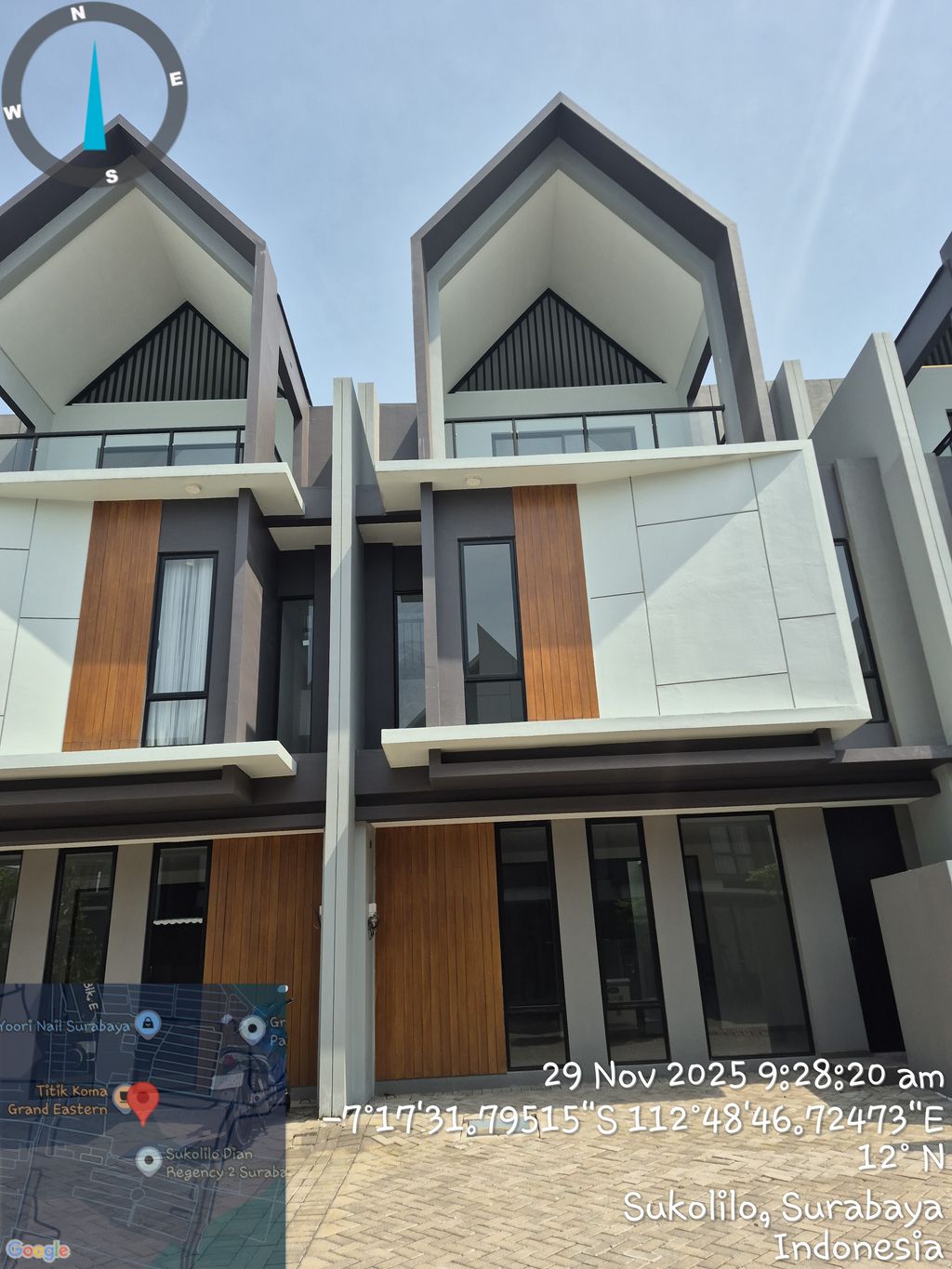 foto contoh rumah perumahan CLUSTERN EASTERN SPRING