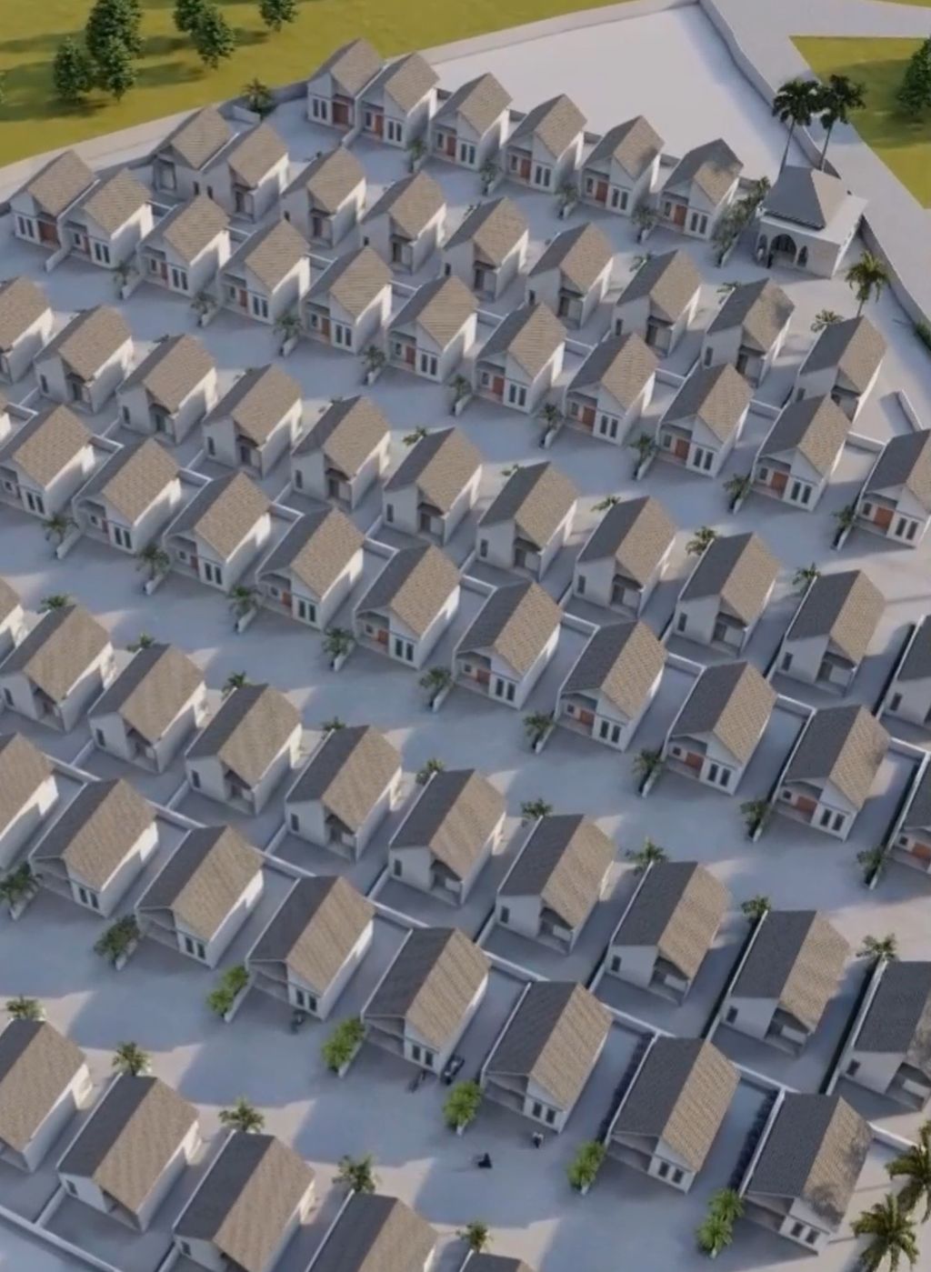 foto posisi tengah perumahan PERUMAHAN PESONA INDAH KATIMIS