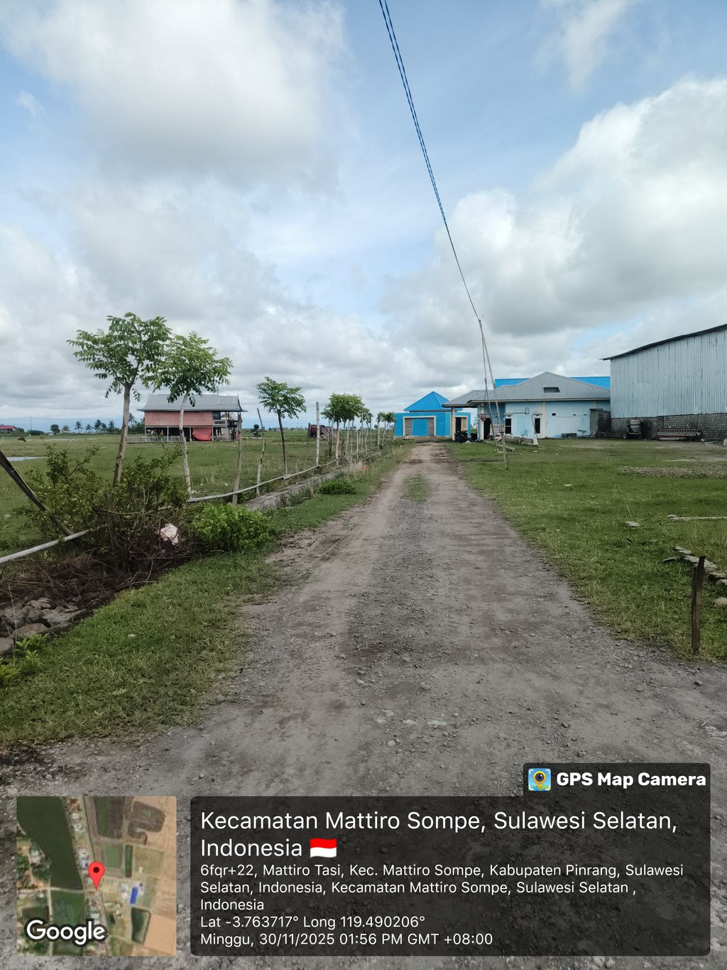 foto gerbang perumahan Ammani Land