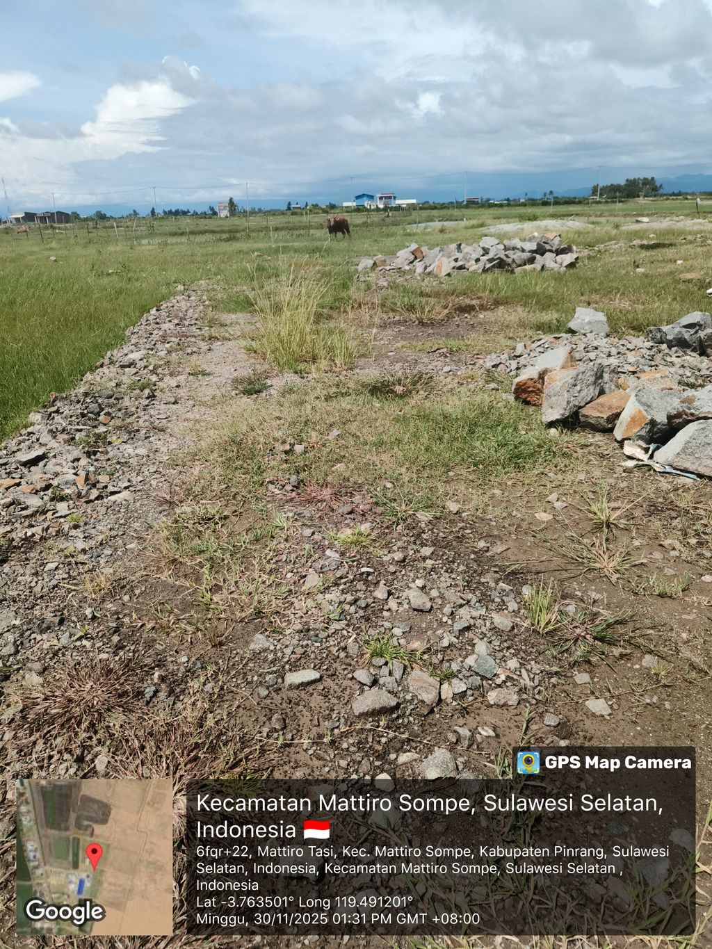 foto posisi tengah perumahan Ammani Land