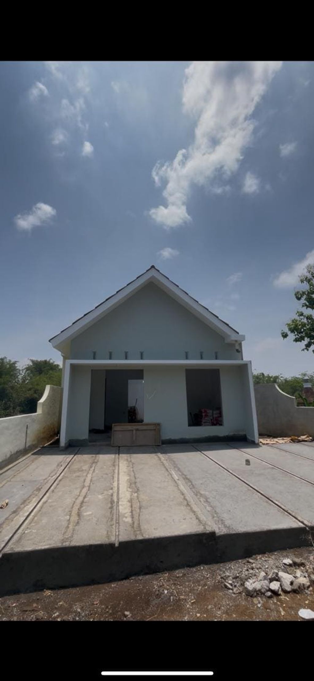 foto tampak rumah tipe 36 perumahan Mavilla Hills Windusari