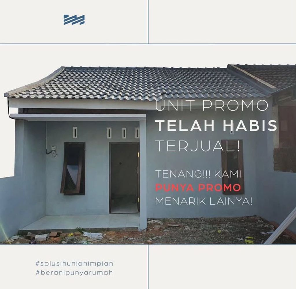 foto tampak rumah tipe Subsidi 27/60m2 perumahan Alam Badran Sejahtera