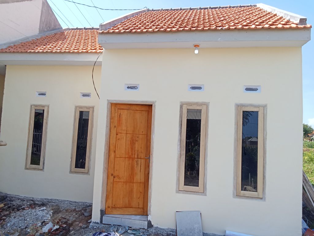 foto tampak rumah tipe Subsidi 36 perumahan Green Madani 3
