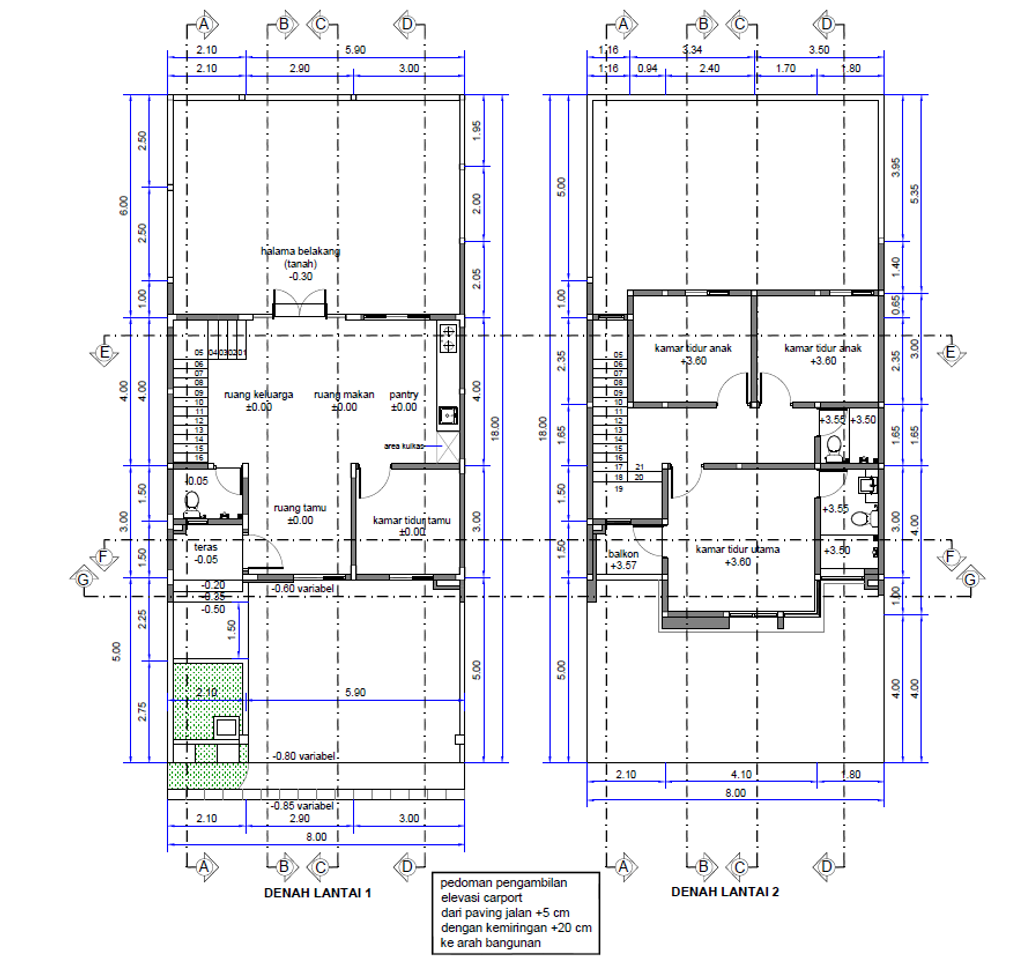 foto denah rumah tipe Sofia 144 perumahan Vasana Residence
