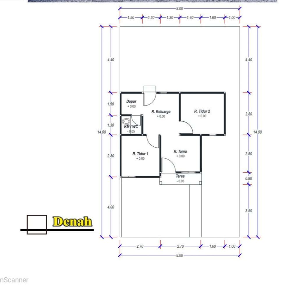 foto denah rumah tipe 36 SUBSIDI perumahan PRIMA CAGIVA 4