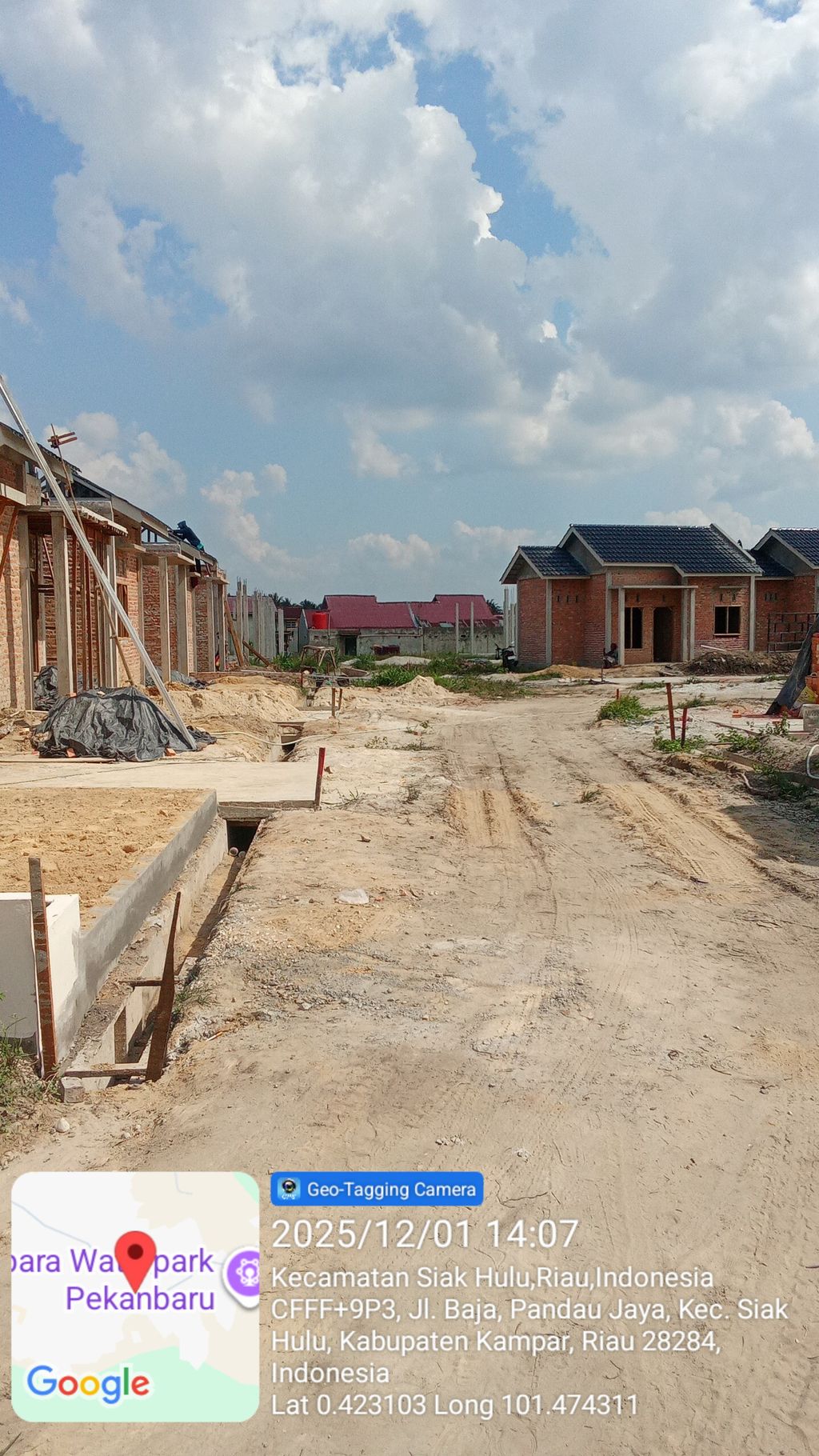 foto gerbang perumahan INARA SALIM