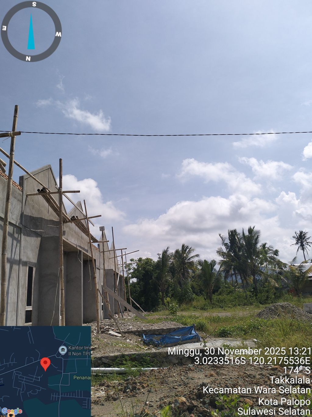 foto posisi tengah perumahan NAFIQAH RESIDENCE