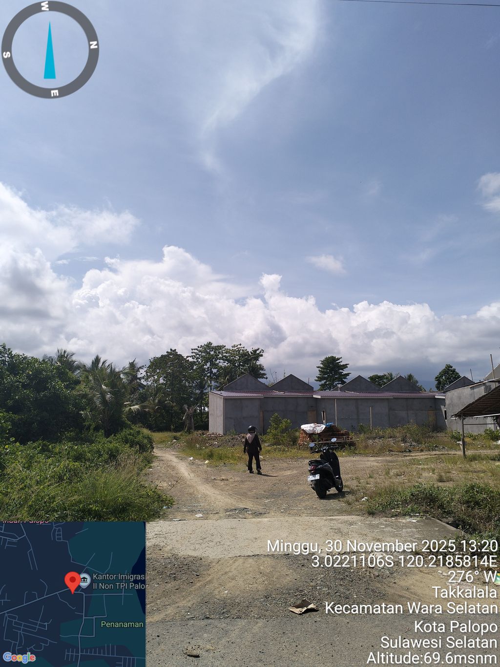 foto gerbang perumahan NAFIQAH RESIDENCE
