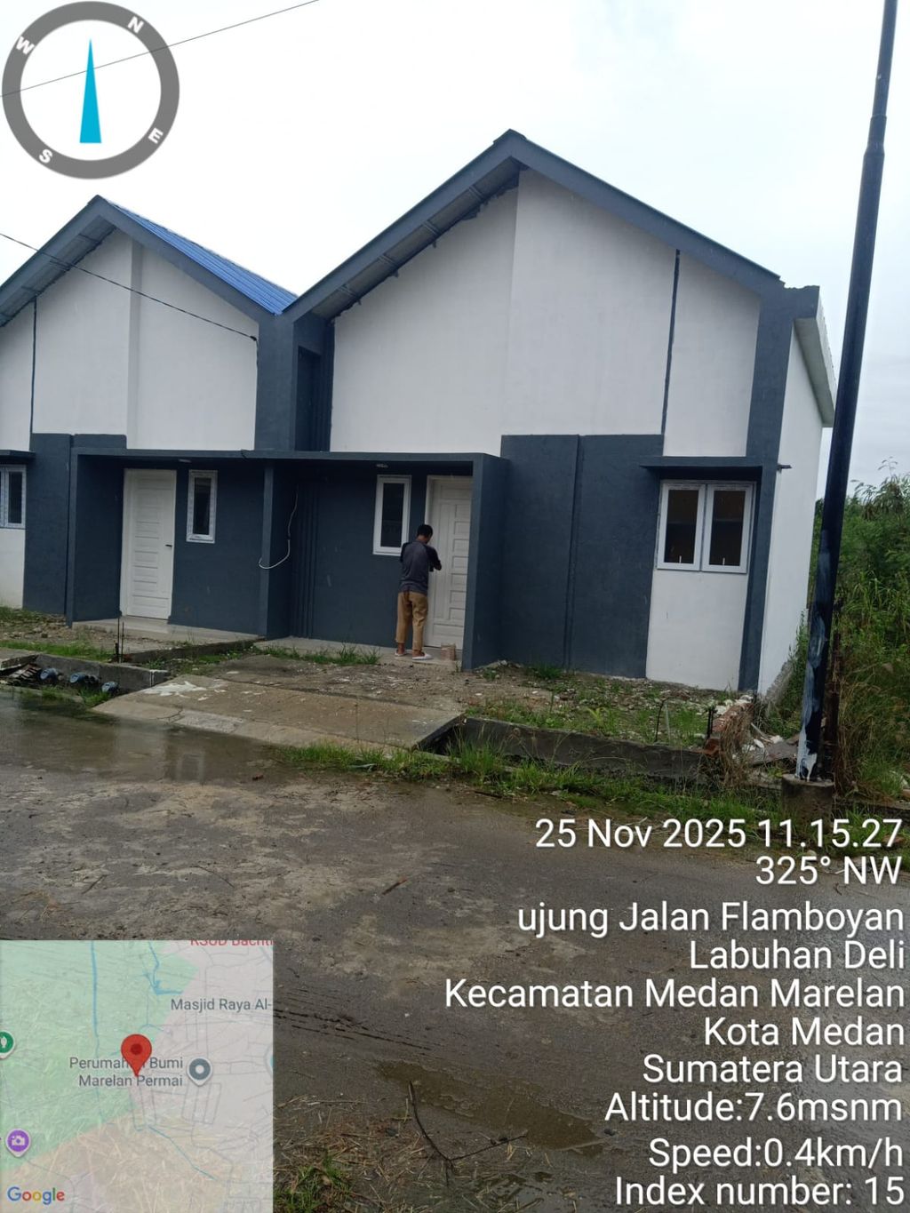 foto posisi tengah perumahan BUMI MARELAN PERMAI