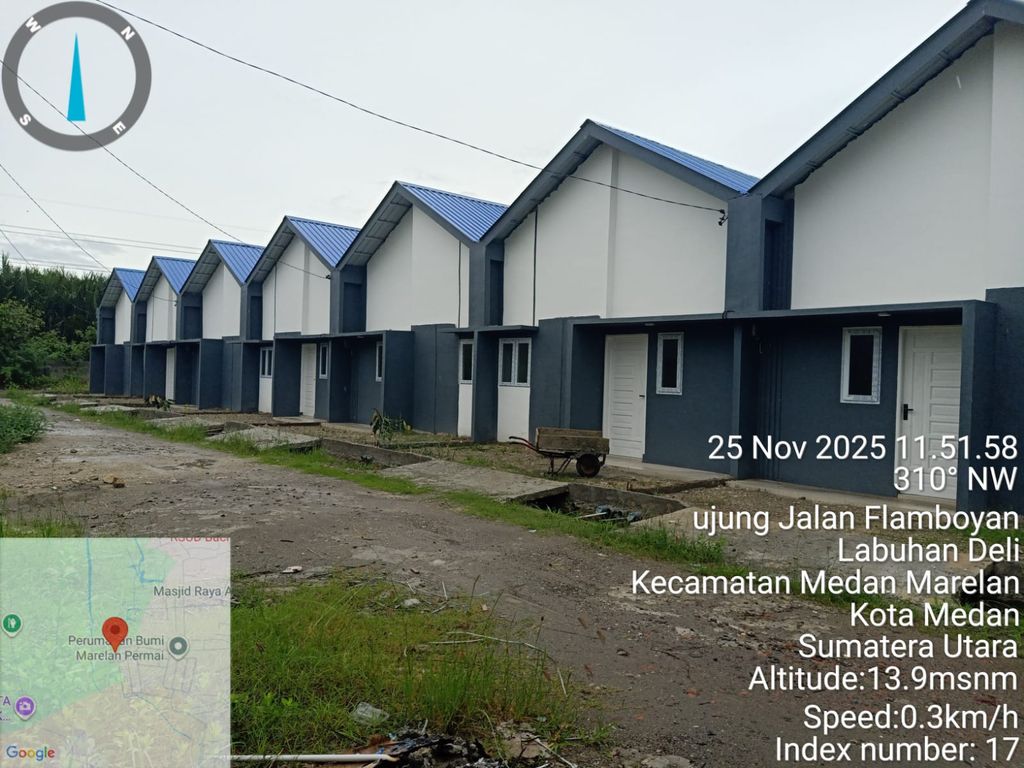 foto contoh rumah perumahan BUMI MARELAN PERMAI