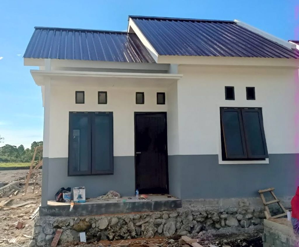 foto tampak rumah tipe 36 perumahan GRAND VIDI LESTARI 2