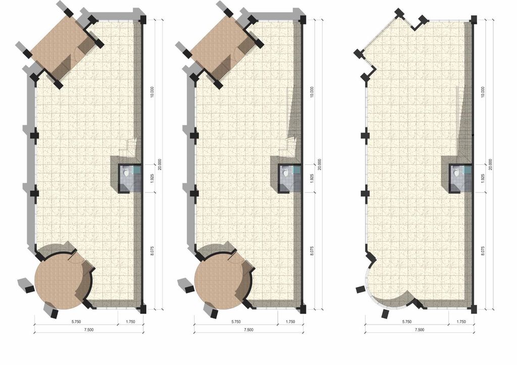 foto denah rumah tipe CENTER POINT HOOK perumahan CITRALAND SAMARINDA