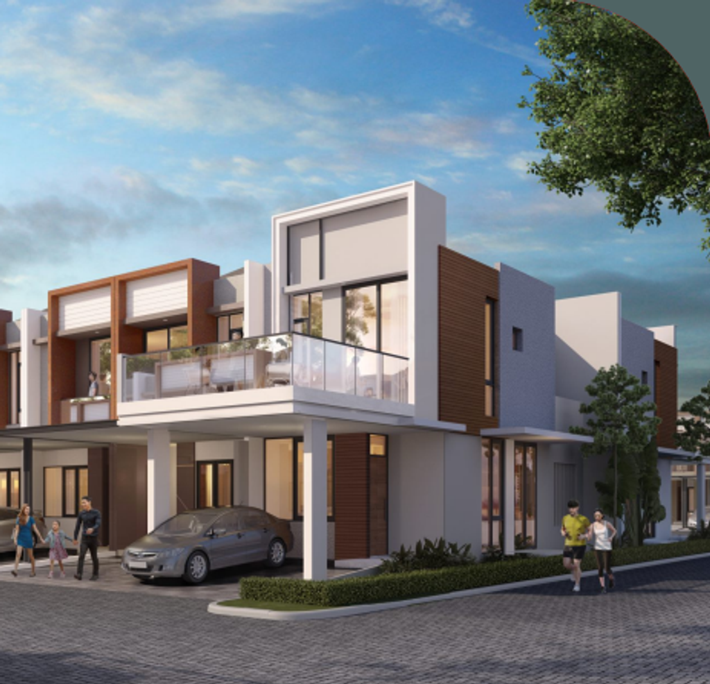 foto tampak rumah tipe NEW GOLD HOEK perumahan RUMAH MILENIAL NEW