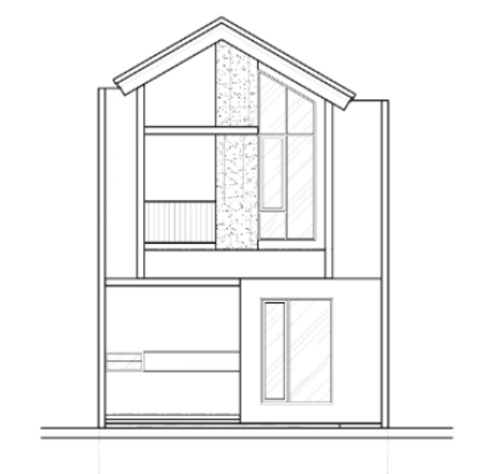 foto tampak rumah tipe BLOSSOM NEW DELUXE STANDART perumahan ROYAL BLOSSOM