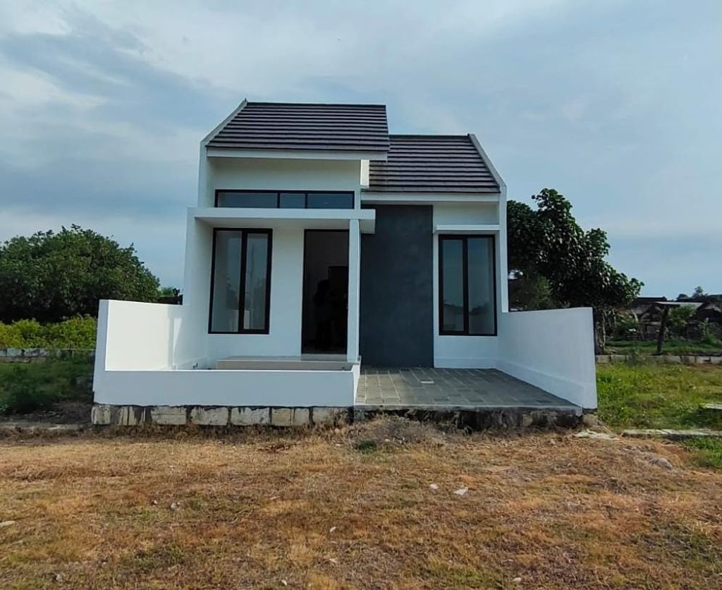 foto tampak rumah tipe SUBSIDI 30/60 perumahan GRAND WASTANA RESIDENCE