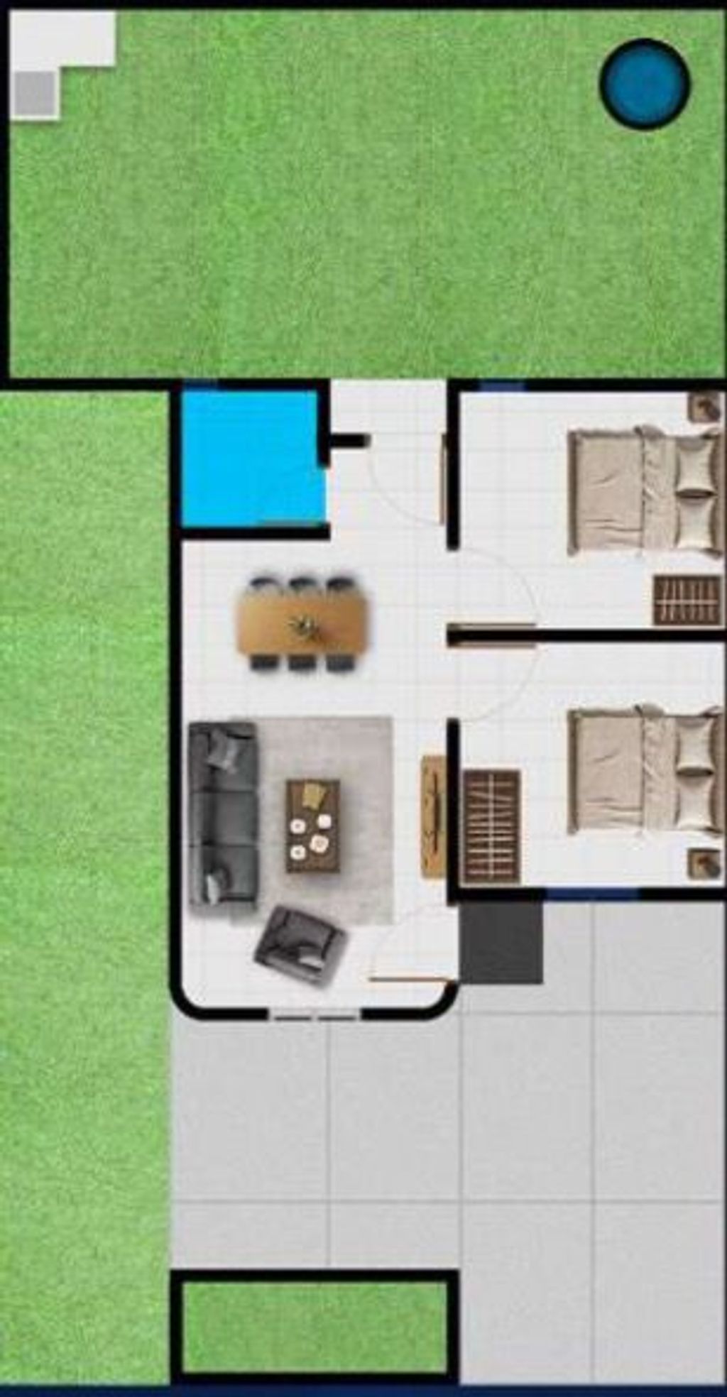 foto denah rumah tipe 36+ perumahan PURI INDAH PUDAK AVENUE