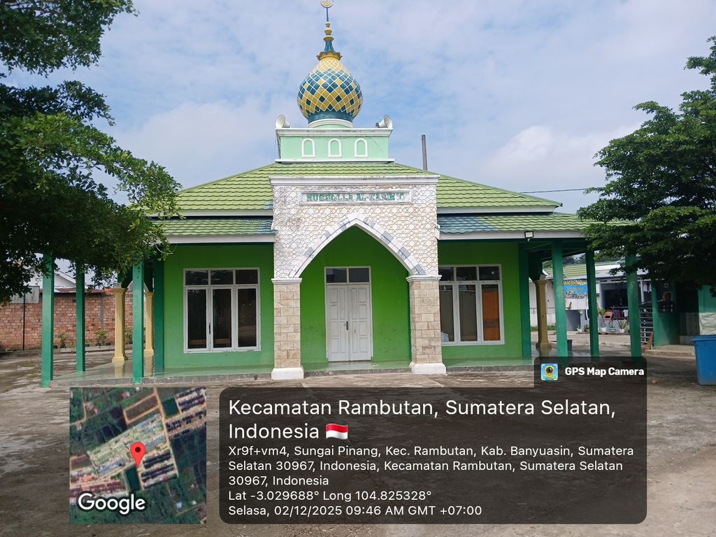 foto posisi tengah perumahan ALZAFA RESIDENCE TAHAP 3