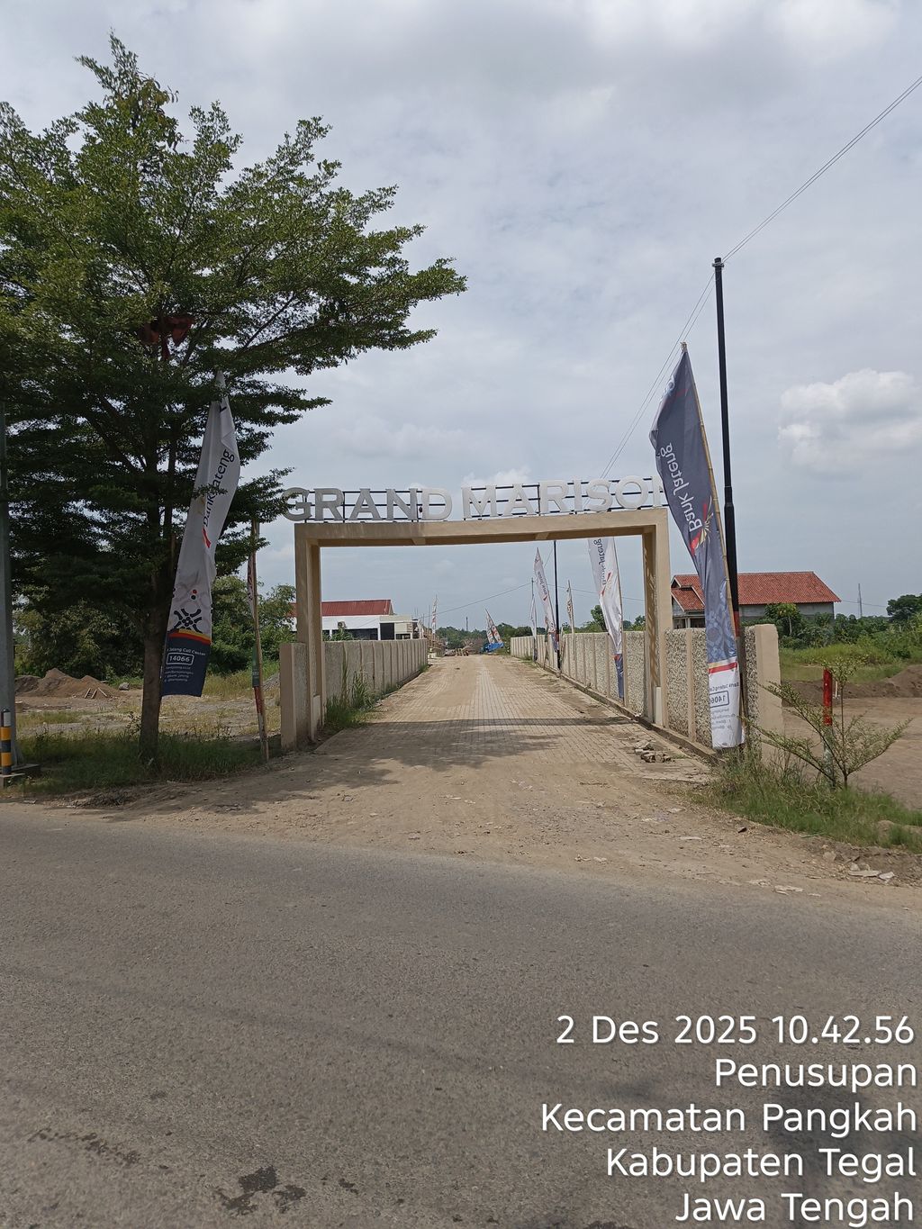 foto gerbang perumahan MARISON REGENCY TEGAL