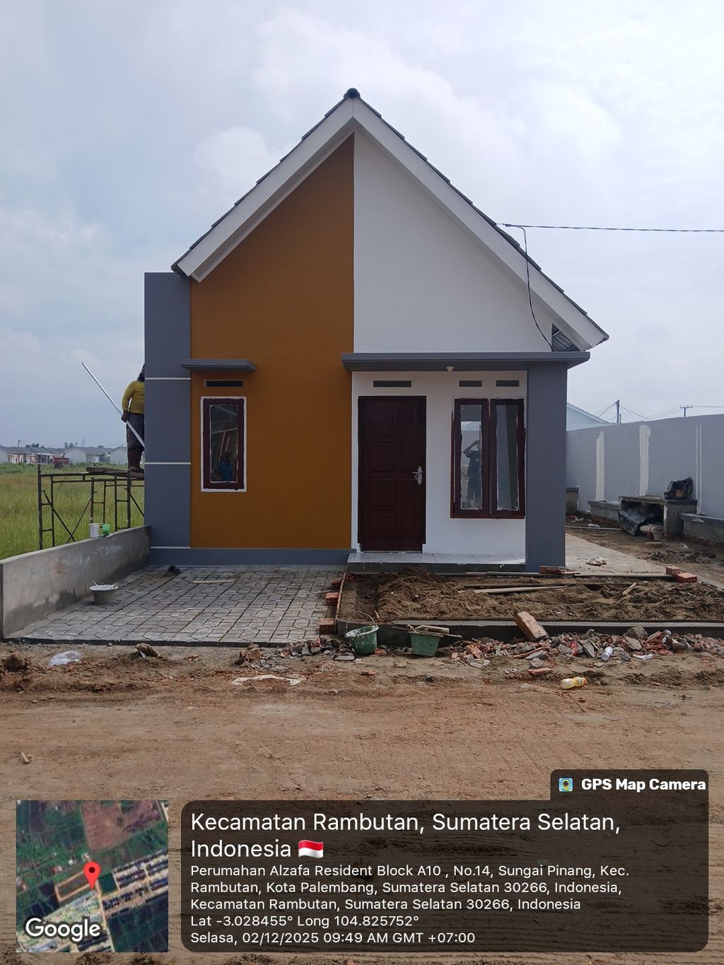 foto contoh rumah perumahan ALZAFA RESIDENCE TAHAP 3