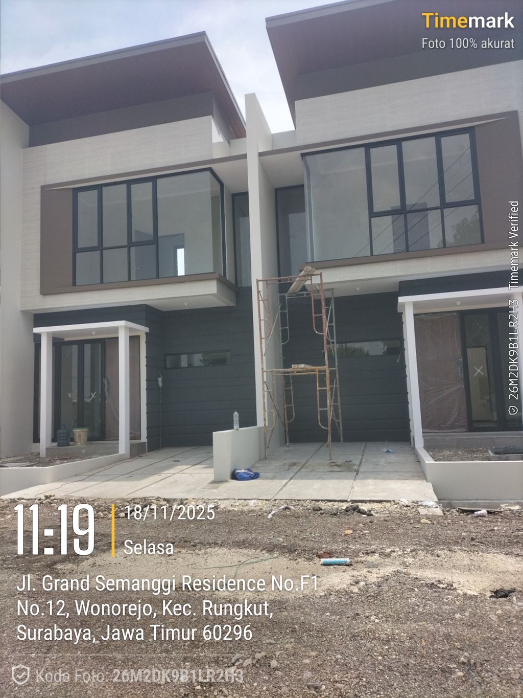 foto contoh rumah perumahan ALANA REGENCY WONOREJO