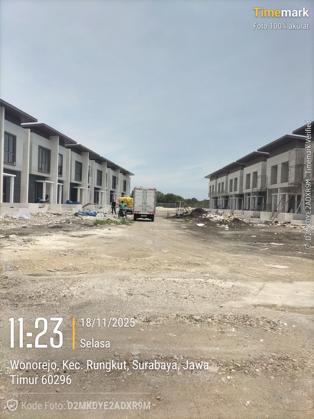 foto posisi tengah perumahan ALANA REGENCY WONOREJO