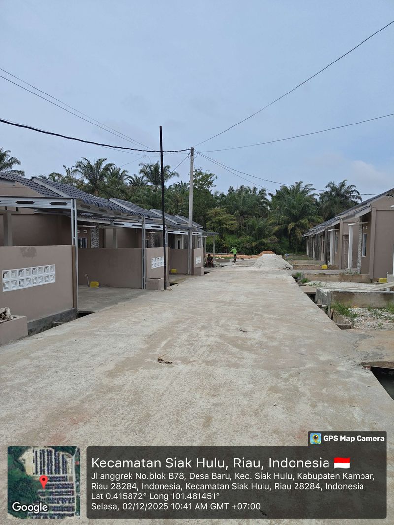 foto posisi tengah perumahan Green Hill Resort City