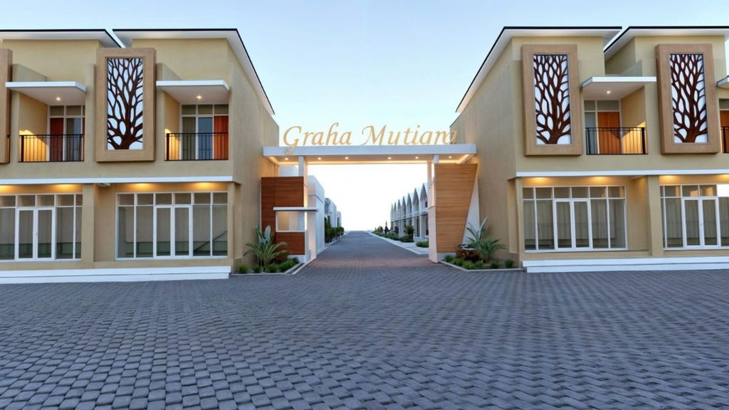 foto tampak rumah tipe RUKO perumahan GRAHA MUTIARA SEKARGADUNG