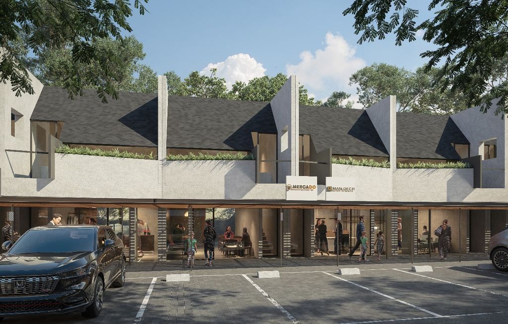 foto tampak rumah tipe Ruko perumahan GREENWOODS COUNTRY BOGOR CLUSTER FLAMBOYAN TIPE MELATI