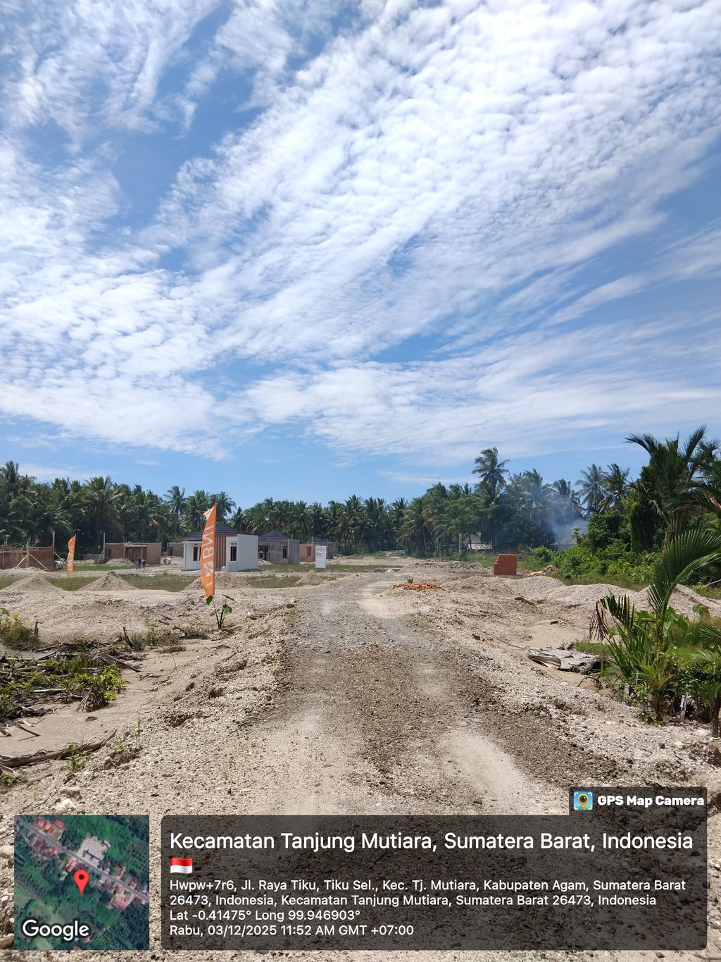 foto gerbang perumahan Mutiara Asri Residence