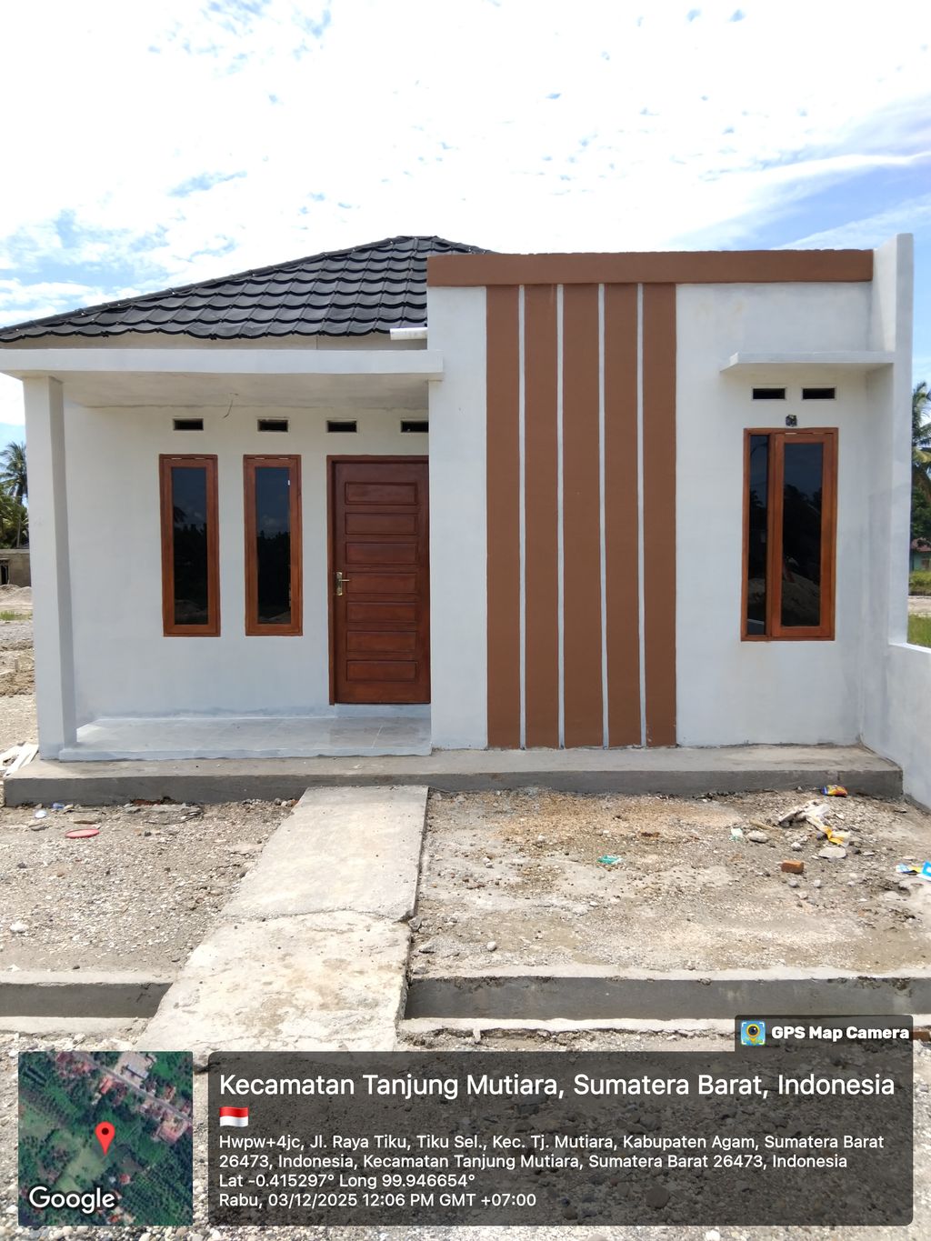 foto contoh rumah perumahan Mutiara Asri Residence