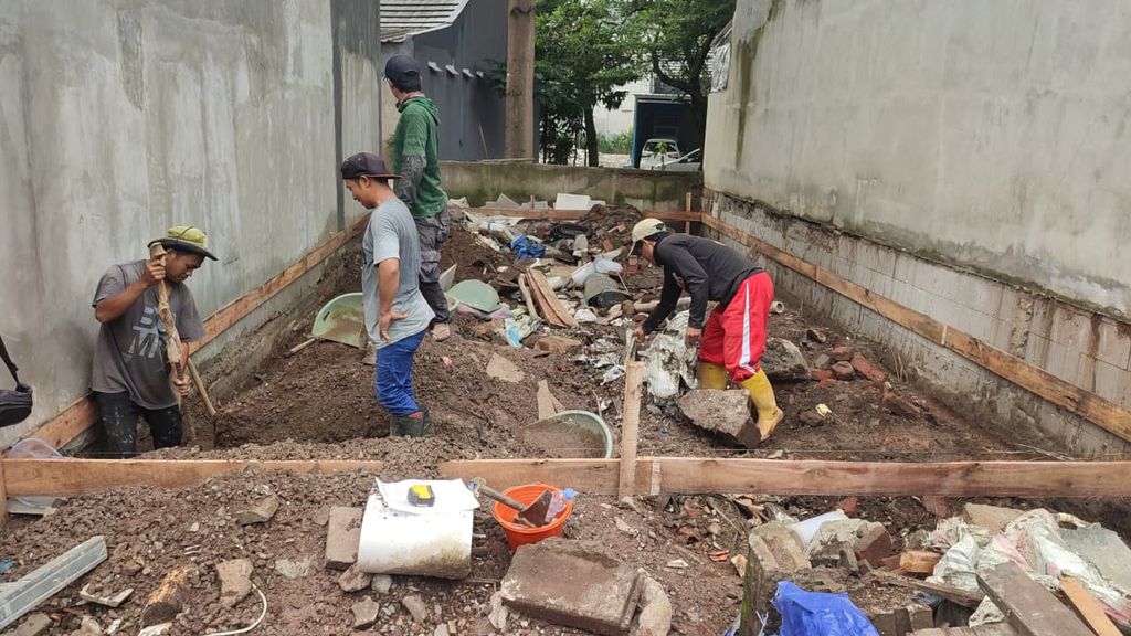 foto denah rumah tipe 72 perumahan Padasuka Park