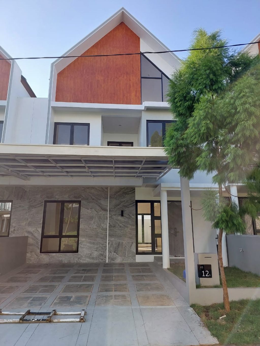 foto tampak rumah tipe HANARA KP A05/12A perumahan KEDATON PARK TAHAP 3B