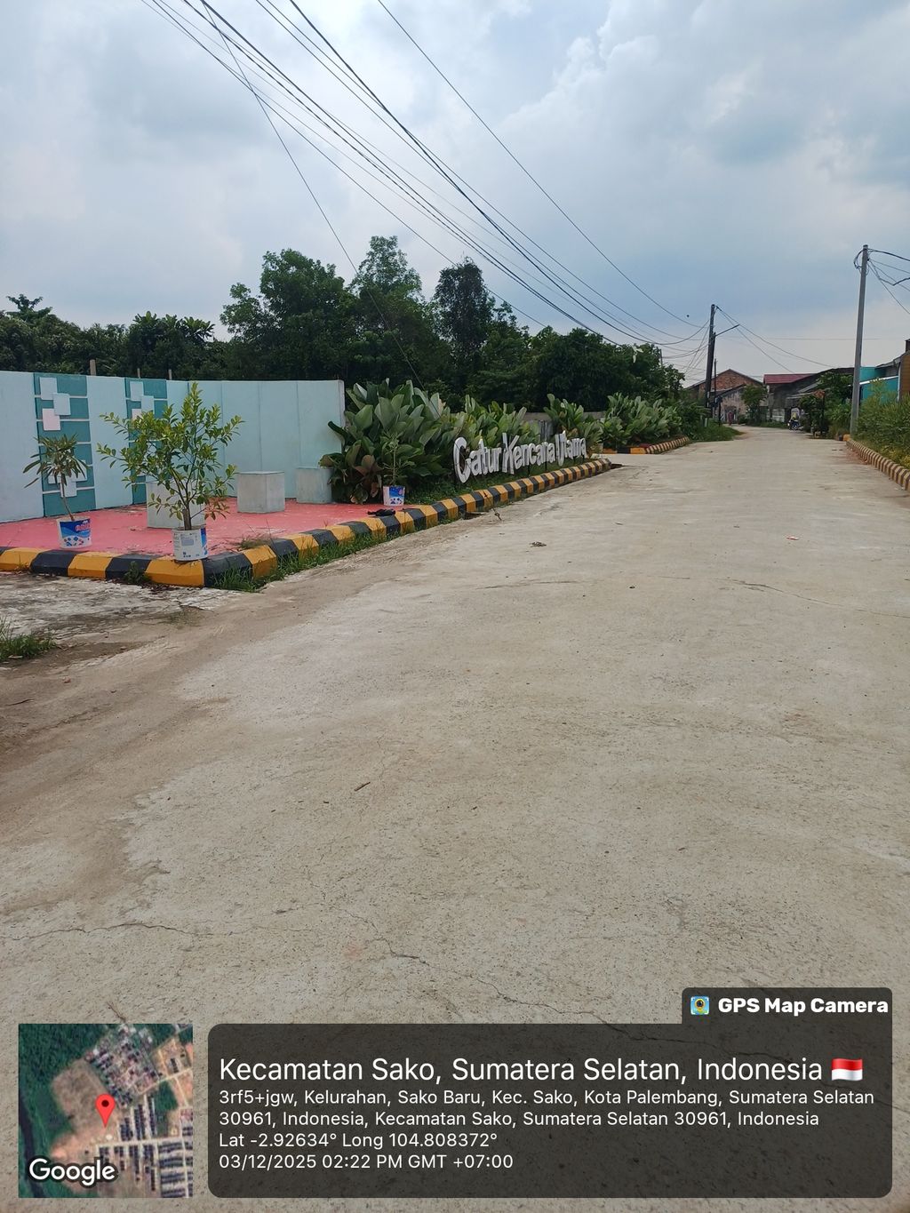 foto gerbang perumahan PERUMAHAN CATUR KENCANA UTAMA (TAHAP II) TIPE 36