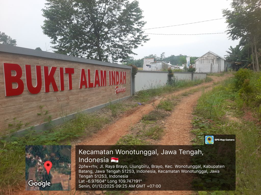 foto gerbang perumahan BUKIT ALAM INDAH RESIDENCE