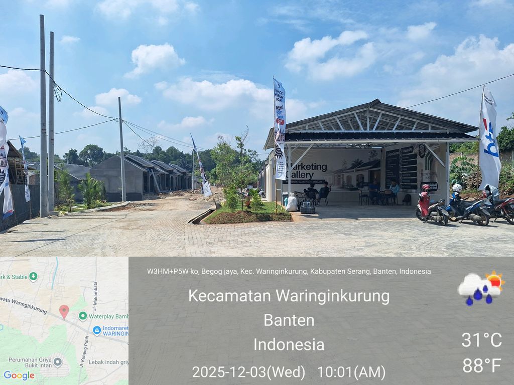 foto gerbang perumahan PONDOK WARINGIN INDAH