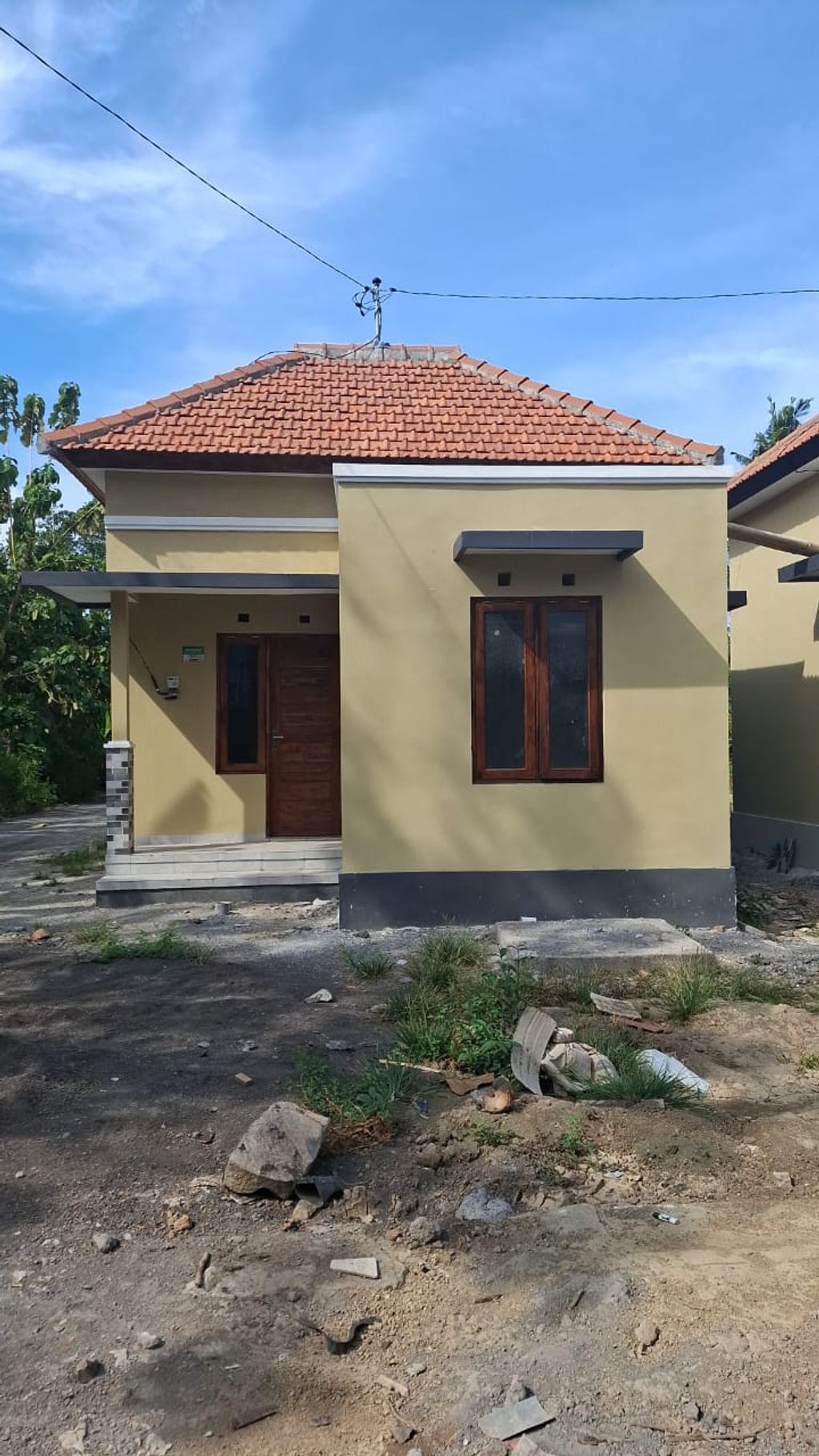 foto tampak rumah tipe 30/72 perumahan DUTA PERMAI RESIDENCE 3 PANJI