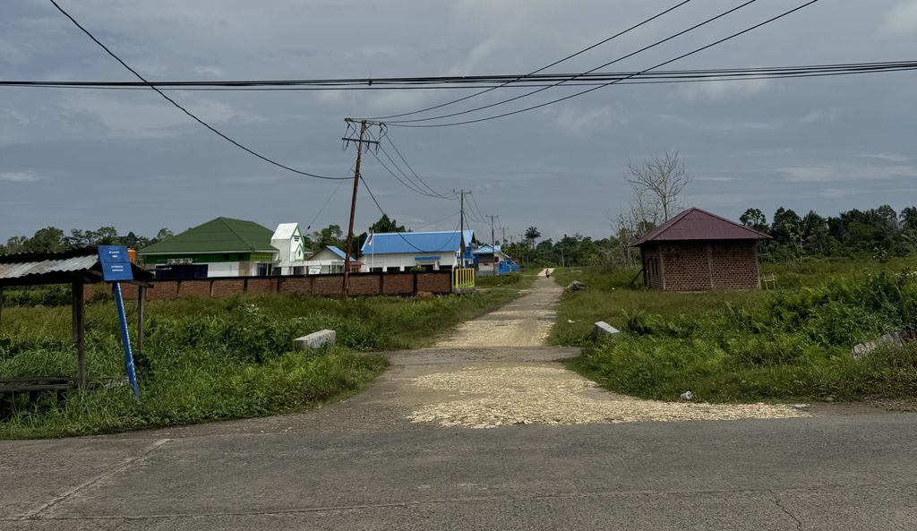 foto gerbang perumahan Griya ESA