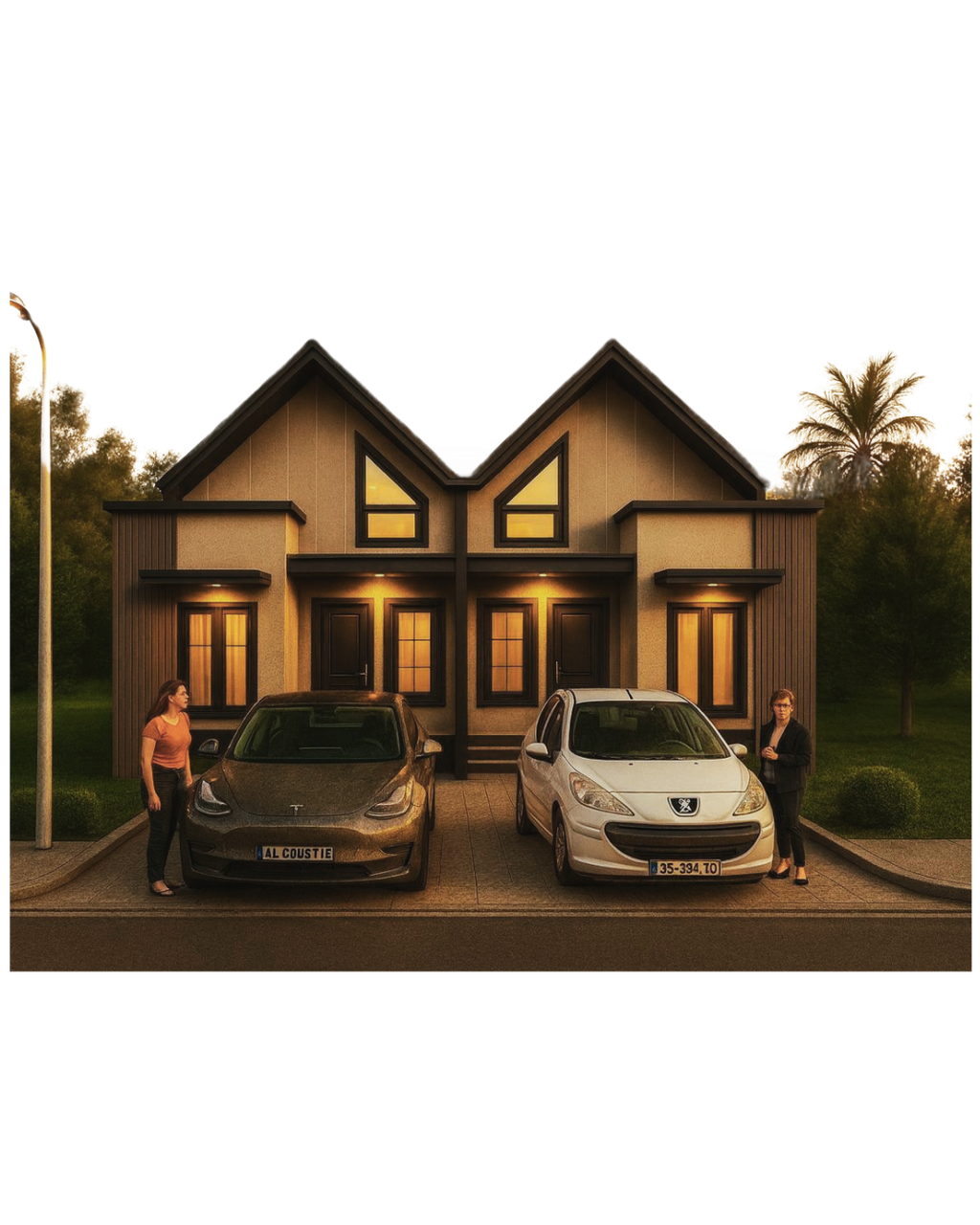 foto tampak rumah tipe 30 perumahan BUMI SLAWU DAMAI