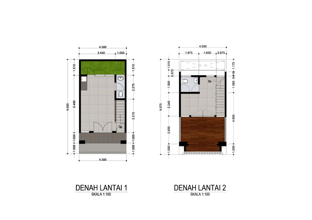foto denah rumah tipe SD 40 perumahan GRAND RESIDENCE CITY (SD)