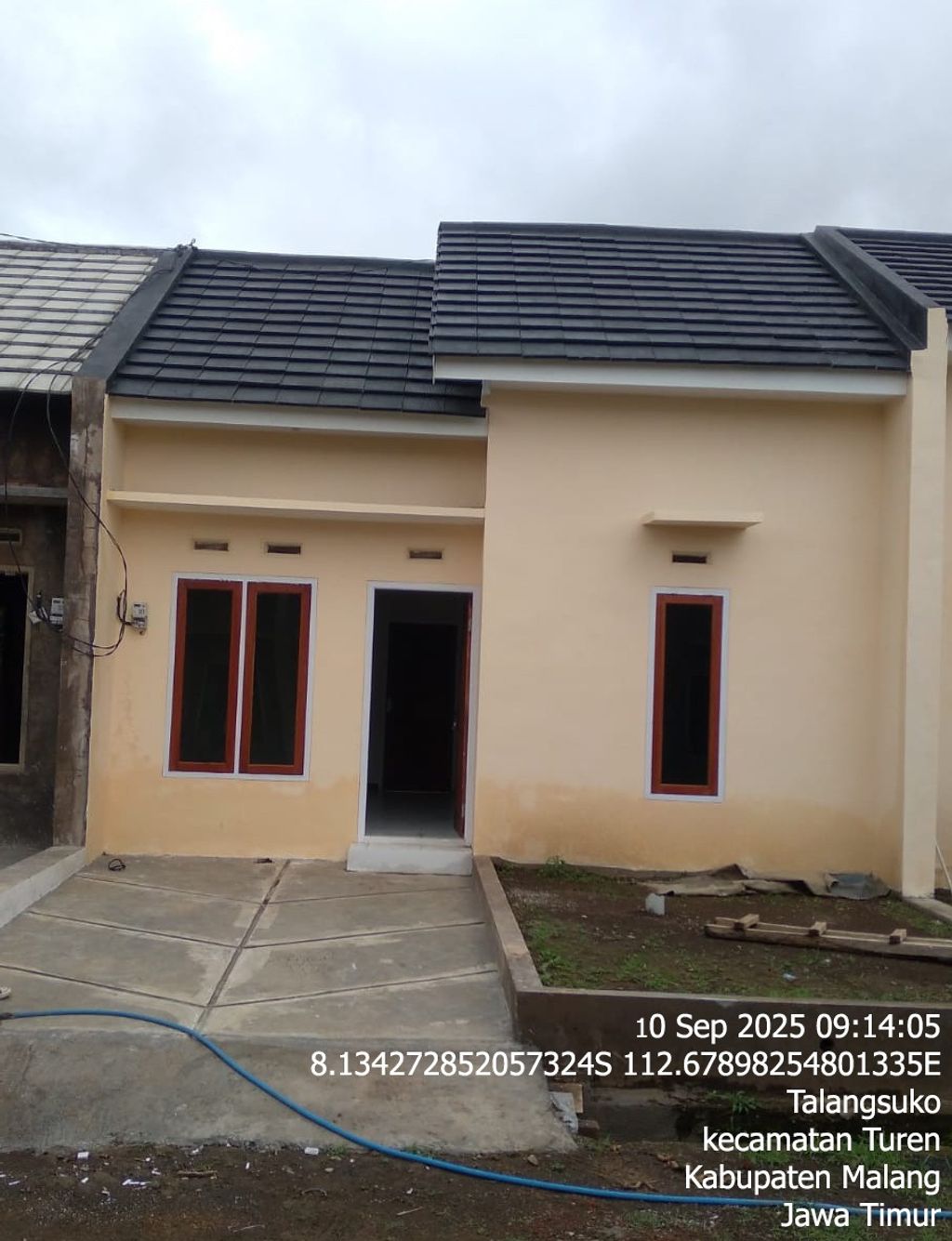 foto tampak rumah tipe 36/72 perumahan GRIYA TUREN ASRI